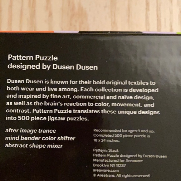 Colorful Abstract Puzzle - Picture 3 of 3